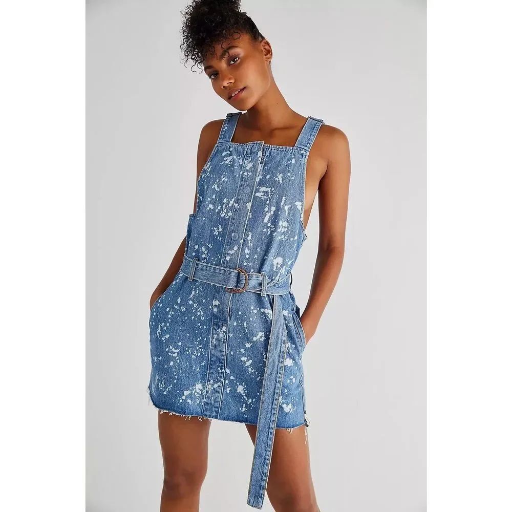 Free People OneTeaspoon Denim Pini Dress